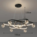 Axyaa Modern LED Pendant Chandelier for Dining Room Ceiling Lighting