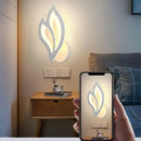 Axyaa Leaf Wall Sconce Modern Indoor Bedroom Lighting