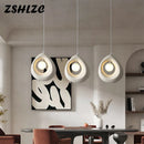 Axyaa Wabi Sabi LED Pendant Light for Home Decor Chandeliers Lights Fixtures