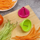 Axyaa Spiral Vegetable Cutter Crusher Rotary Grater for Home Kitchen