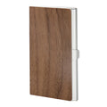 Axyaa Wooden Business Card Holder & Metal Storage Box : Stylish & Functional Organizational Solution.
