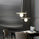 Axyaa Marble Hardware Pendant Lights for Restaurants, Cafes, and Bedrooms