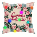 Axyaa Christmas Nutcracker Garland LED Pillowcase - Festive Home Decor