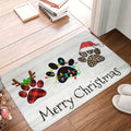 Axyaa Christmas Home Decoration Door Mat - Absorbent & Non-Slip Soft Floor Mat