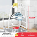Axyaa Corner Storage Shelves & Sink Organizer - Kitchen Accessories