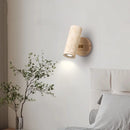 Axyaa Travertine Stone Pull Chain Sconce LED Wall Lamp