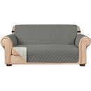Axyaa Waterproof Sofa Cushion Cover for Living Room Couch - Gray