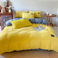 Axyaa Velvet Duvet Cover Set - Warm & Cozy Bedding for Twin Queen King