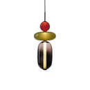 Axyaa Nordic Glass LED Pendant Light for Living Room, Bedroom, Dining Room