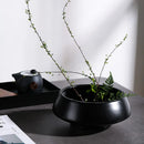 Axya Ceramic Wide Mouth Flowerpot Vase Succulent Plant Pot Garden Pots