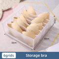 Axyaa Mesh Underwear Drawer Organizers for Closet Wardrobe Storage