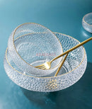 Axyaa Glass Salad Bowl Set for Elegant Dining and Serving