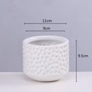 Axyaa Gold Ceramic Succulent Flowerpot Vase Balcony Decor Plant Pots
