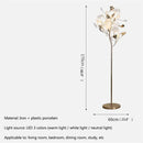 Axyaa Ginkgo Flower LED Floor Lamp - Nordic Creative Modern Home Decor