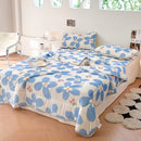 Axyaa Cooling Comforter Set with Latex Bed Mat - Lightweight & Breathable Quilt