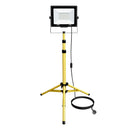 Axyaa 100W LED Flood Light with Adjustable Tripod Stand, Indoor Outdoor IP66