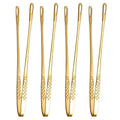 Axyaa Stainless Steel Grill Tongs BBQ Steak Clip Kitchen Utensils Party Gadgets