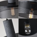 Axyaa Loft Cement Pendant Lamps - Vintage Industrial Chandeliers Lights