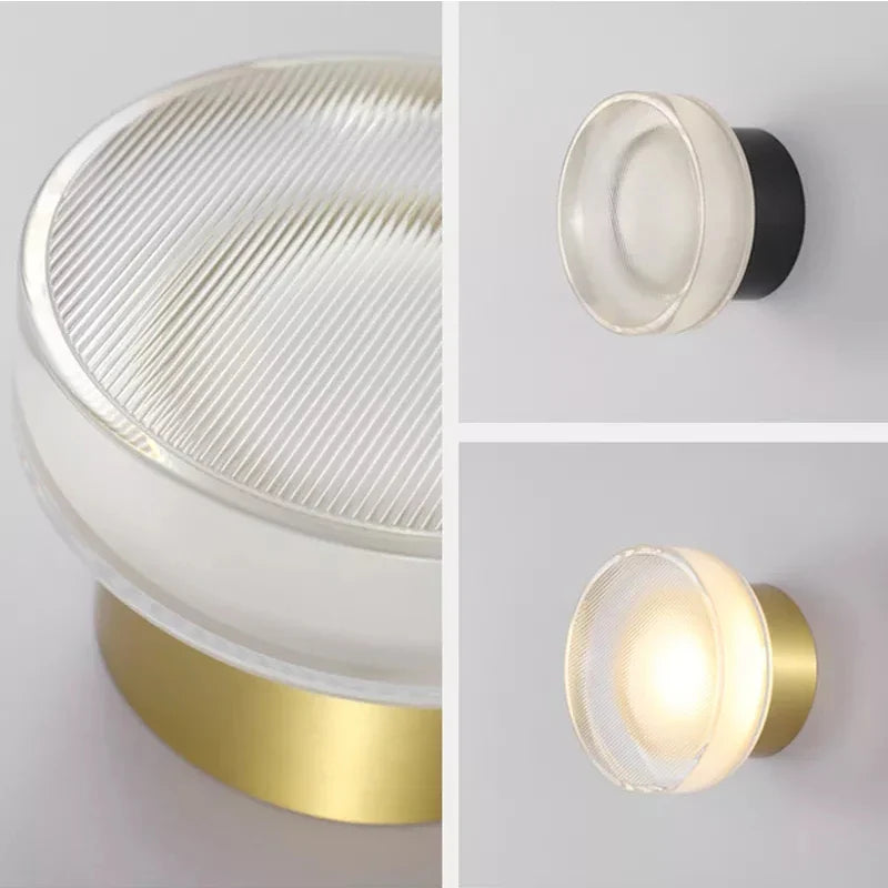 Axyaa Nordic Acrylic Bedroom Wall Lamp