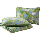 Axyaa Reversible Cotton Quilt Set with Matching Shams, Lightweight Twin Bedding