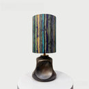 Axyaa Ceramic Fabric LED Table Lamp - French Design Medieval Retro Style