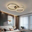 Axyaa Acrylic Circle LED Ceiling Lamp – Modern Minimalist Bedroom Lighting Fixtures