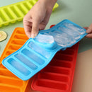 Axyaa Silicone Ice Bar & Baking Mold Tray - High-Temperature Kitchen Tool
