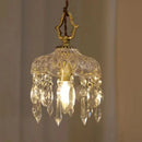 Axyaa Nordic Luxury Crystal Pendant Lamp for Bedroom, Kitchen, and Dining Room