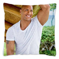 Axyaa Rock Face Cushion Cover: Funny Meme Throw Pillow for Home Decoration