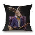 Axyaa Nordic Animal Cartoon Print Cushion Cover - Sofa & Bedroom Decoration Pillowcase