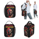 Axyaa Deadpool & Wolverine Insulated Lunch Bag - Reusable Thermal Cooler