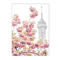 Axyaa Floral Wall Art Canvas Painting Nordic Posters for Living Room Decor