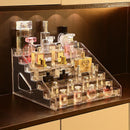 Axyaa Acrylic Desktop Perfume Shelf & Cosmetic Organizer Rack