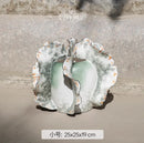 Axyaa Ceramic Artistic Vase for Flowers and Hydroponics