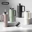 Axyaa Stainless Steel Insulated Travel Cup - Large Capacity Cold Coffee Car Cup