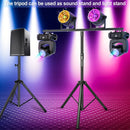 Axyaa Adjustable DJ Tripod Stand with Top T Bar for Lighting Fixtures