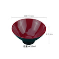 Axyaa Melamine Bowl Set for Tableware - Durable, Large Capacity, Imitation Porcelain Style