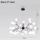 Axyaa Firefly Chandelier Pendant Lamp - LED Hanging Lights
