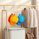 Axyaa Cap Storage Rack: Durable Aluminum Hat Organizer for Closet - Space-Saving Hat Holder