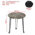 Axyaa Nordic Flower Tray: Handmade Round Foldable Storage Tray