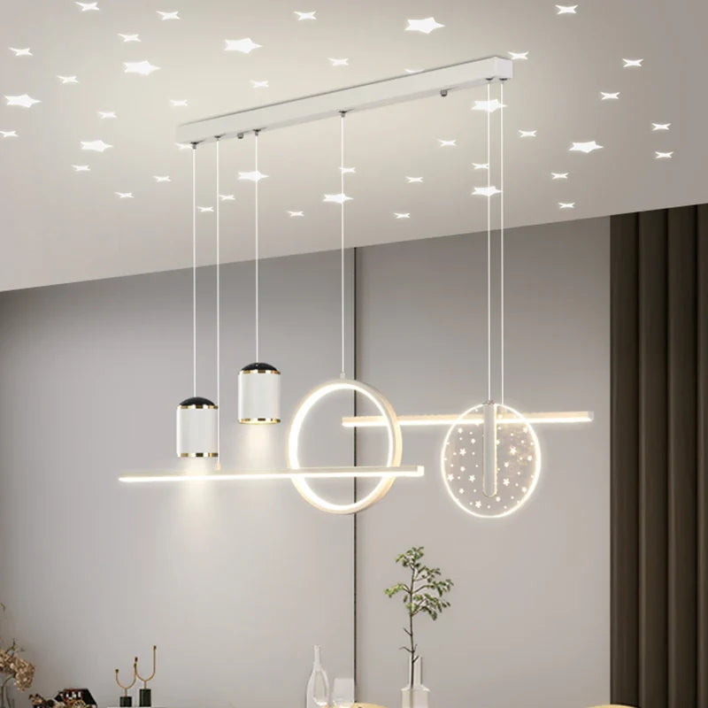 Modern Nordic Chandeliers by Axyaa- Indoor Dining Room Pendant Lighting
