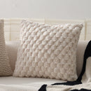 Axyaa Nordic Cushion Cover 45x45 for Designer Sofa Plush Pillow Home Decor