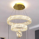 Axyaa Modern LED Chandelier Pendant Light for Indoor Dining Room Lighting