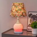 Vintage Floral Table Lamp by Axyaa – Ceramic Warm Light for Bedroom & Living Room