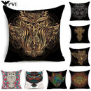 Axyaa Linen Cushion Cover - 45*45cm for Living Room, Car, Hotel, Clubhouse