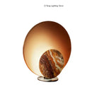 Axyaa Imitation Marble Bedside Desk Lamp Warm Light