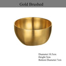 Axyaa Stainless Steel Bowl Set - Home Kitchen Tableware Accessory
