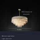 Axyaa Nordic Luxury Glass Bar Chandeliers - Large Hanging Lamps for Home & Hotel