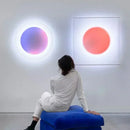 Axyaa Modern Art Wall Lamp for Colorful Cafe Ambience