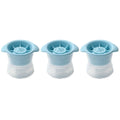 Axyaa Silicone Sphere Ice Mold Set - Slow Melting Whiskey Ice Ball Tray